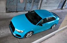 Customer photo from Dennis: R³ Wheels R3F01 FlowForged - hyper black silver