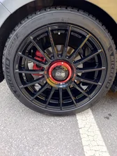 Kundenfoto von Dennis D.: OZ Superturismo Evoluzione - Gloss Black + Red Lettering