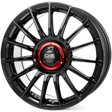 OZ Superturismo Evoluzione - Gloss Black + Red Lettering
