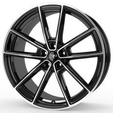 R³ Wheels R3H04 - black-polished