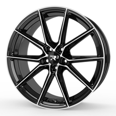 R³ Wheels R3H05 - black-polished