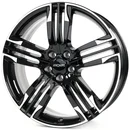 Ronal R58 - Jetblack-White Rim