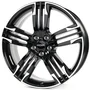 Ronal R58 - Jetblack-White Rim
